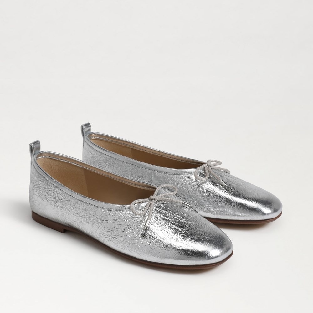ARI BALLET FLAT SAM EDELMAN 
*Soft Silver Leather*
